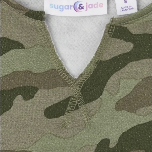 Cami cozy split neck top #331 - Picture 3 of 8